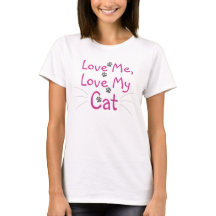 Liebe mein Katzen-T-Shirt