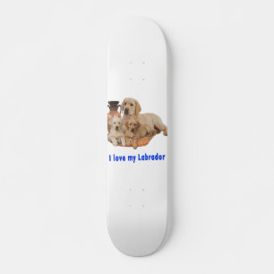 Liebe mein Labrador Skateboard