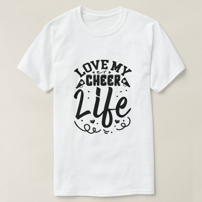 Liebe Mein Leben T-Shirt (Design vorne)