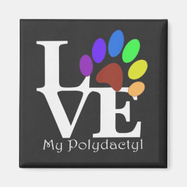LIEBE Mein Polydactylmagnet Magnet