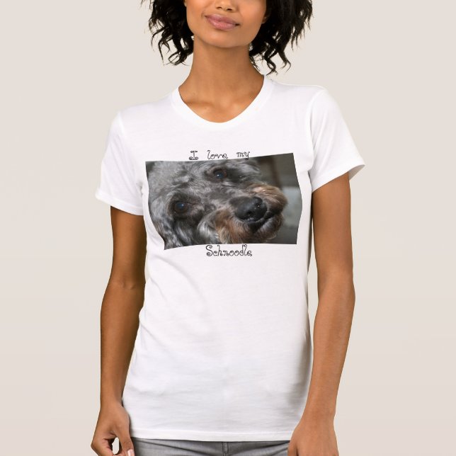 Liebe mein Schnoodle Shirt (Vorderseite)