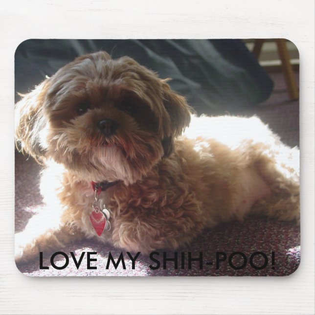 LIEBE MEIN SHIH-POO! MOUSEPAD (Vorne)