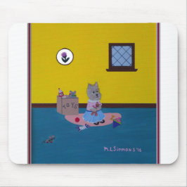 Liebe mein Teddybär Cairn Mousepad