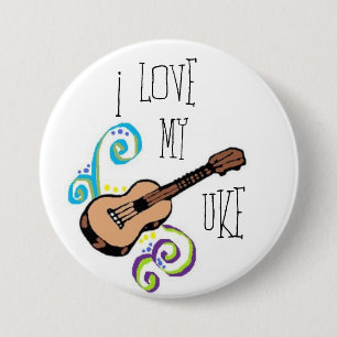 Liebe mein Uke Button