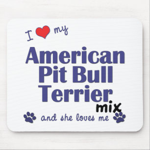 Liebe meine amerikanische mousepad