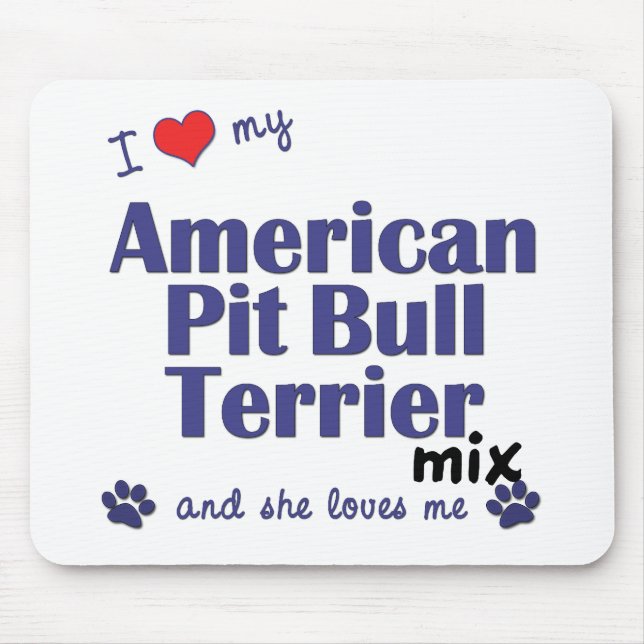 Liebe meine amerikanische mousepad (Vorne)