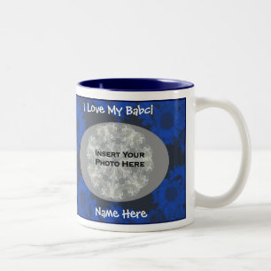 Liebe meine Babci polnische Großmutter-mit Zweifarbige Tasse