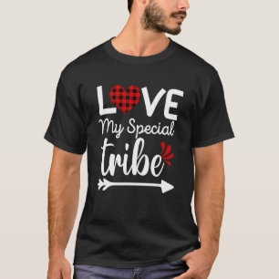 Liebe meine besondere Stammestour am ersten Schult T-Shirt
