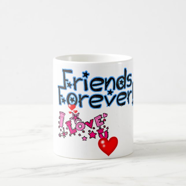 **LIEBE MEINE BESTE FREUND** TASSE (Mittel)