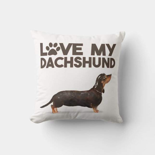 LIEBE MEINE DACKEL KISSEN (Vorderseite)