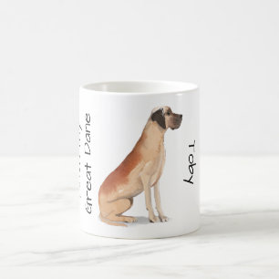 Liebe meine Deutsche Dogge Kaffeetasse