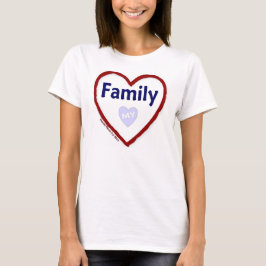 Liebe Meine Familie T-Shirt