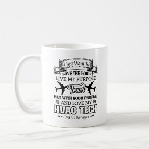 Liebe meine HVACtech-Tasse Kaffeetasse