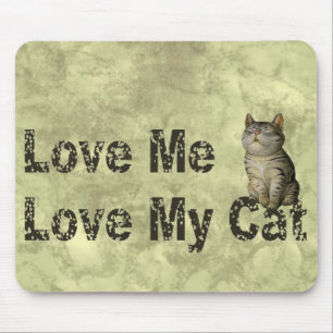 Liebe meine Katze Mousepad