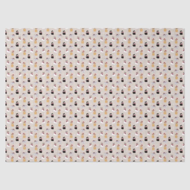 Liebe meine Katzen Seidenpapier (Vorderseite)