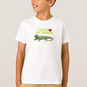 Liebe meine Leguan-T-Shirts T-Shirt