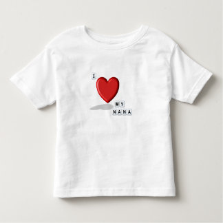 Liebe meine Nana Kleinkind T-shirt