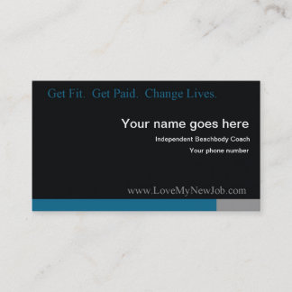 Liebe meine neue Job-Geschäfts-Karte 2 Visitenkarte