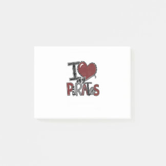 Liebe Meine Piraten Post-it Klebezettel