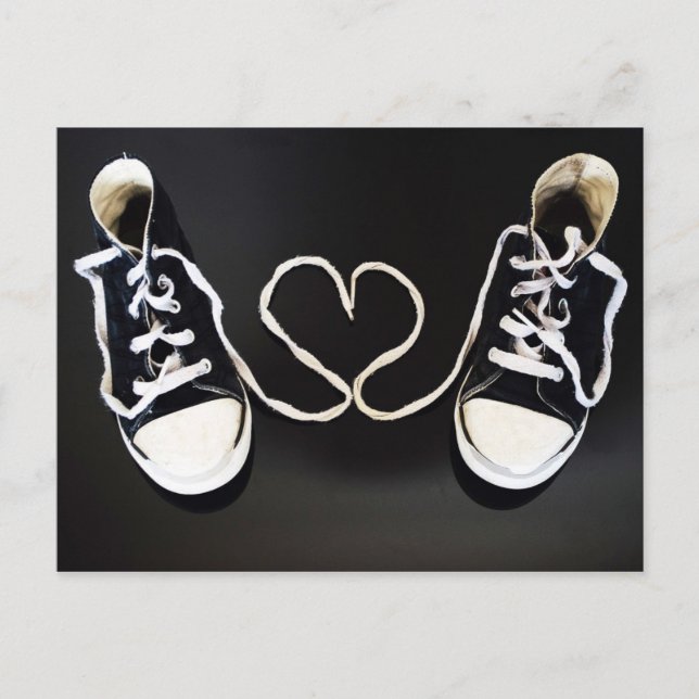 Liebe Meine Schuhe Postkarte (Vorderseite)