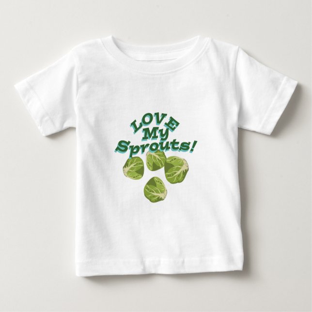 Liebe meine Sprösslinge Baby T-shirt (Vorderseite)