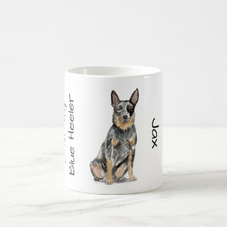 Liebe meinen Blue Heeler Kaffeetasse