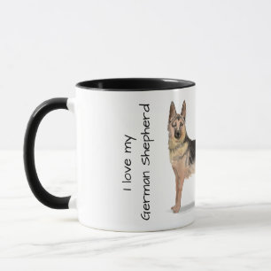 Liebe meinen deutschen Schäferhund Tasse