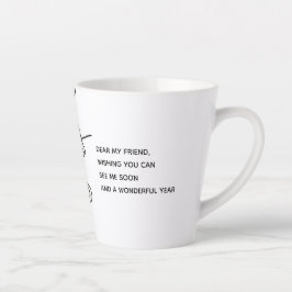 Liebe meinen Freund Milchtasse