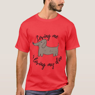 Liebe meinen Hunde-Freund T-Shirt