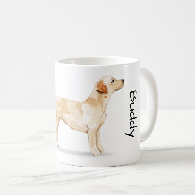 Liebe meinen Labrador Retriever   Kaffeetasse (VorderseiteRechts)