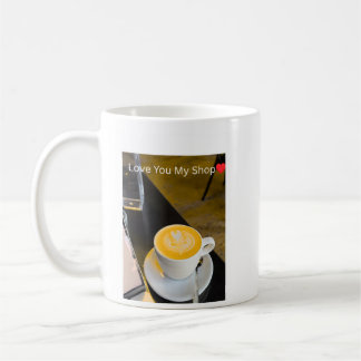 Liebe meinen Laden Kaffeetasse