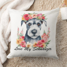 Liebe meinen Schnauzer Blumen