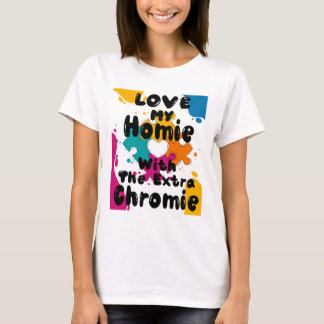 Liebe meiner Heimat mit dem Extra Chromie Down Syn T-Shirt