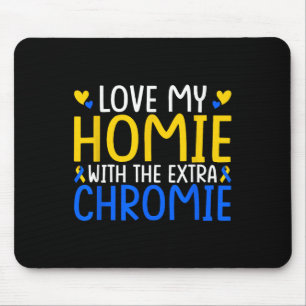 Liebe meiner Heimat mit Extra Chromie Mousepad