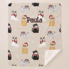 Liebe meiner Katzen Sherpadecke