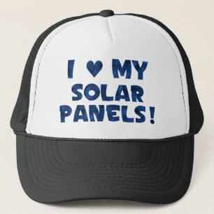 Liebe meiner Solarzellen Truckerkappe