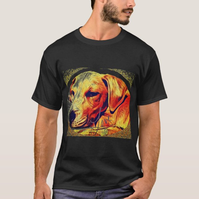 Liebe meines gelben Labradors T-Shirt (Vorderseite)
