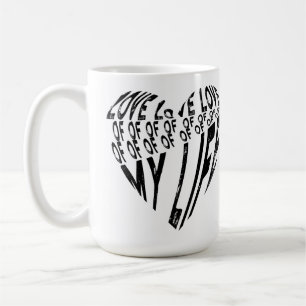 Liebe meines Lebensdesigns Kaffeetasse
