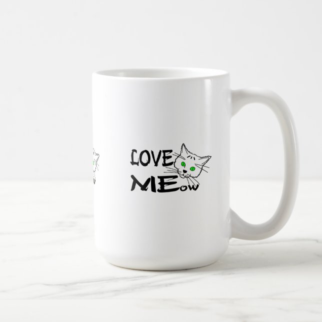 Liebe MEow Tasse (Rechts)
