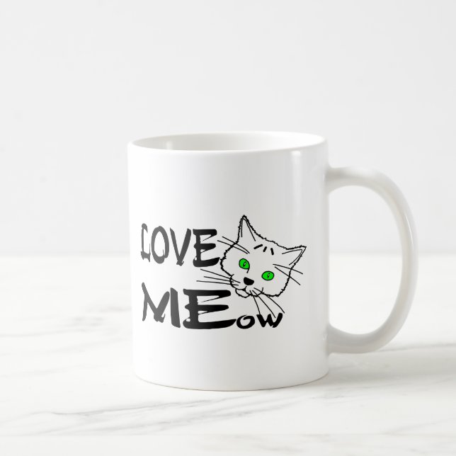 Liebe MEow Tasse (Rechts)