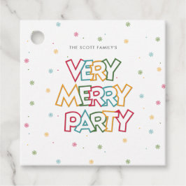 Liebe Merry & Bright Party Geschenkanhänger