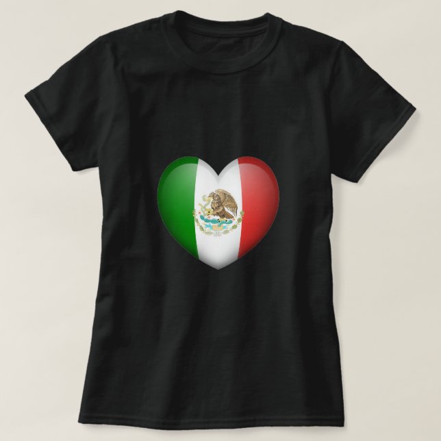 Liebe Mexiko Frauen T-Shirt (Design vorne)