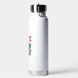 Liebe mich, liebe meinen Hund Vintage süßer Pfoten Trinkflasche