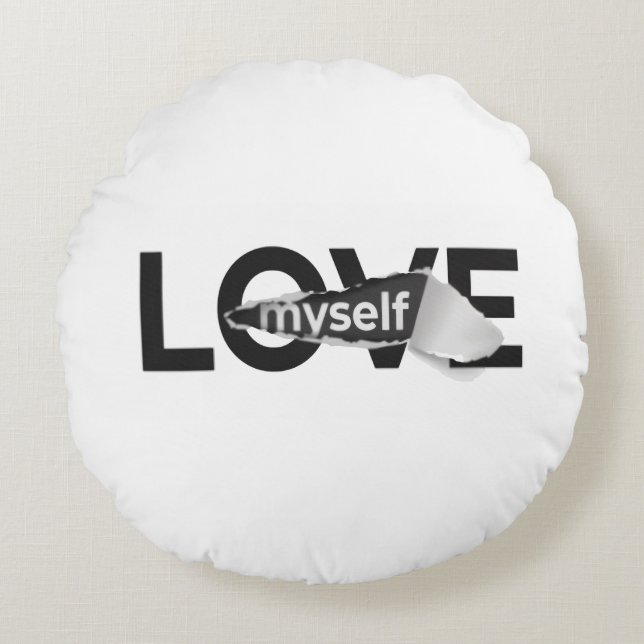 Liebe Mich Selbst Kissen (Vorderseite)