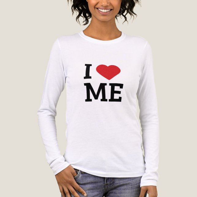 liebe mich Tri-Blend shirt (Vorderseite)