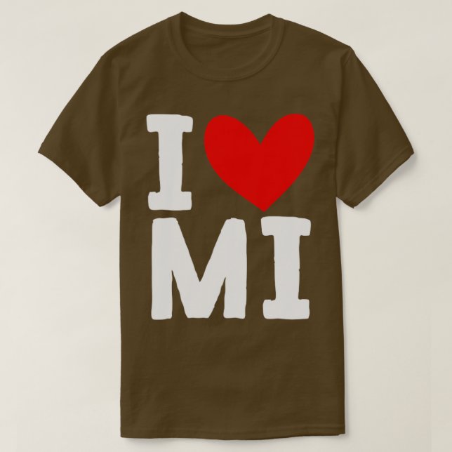 Liebe Michigan T-Shirt (Design vorne)