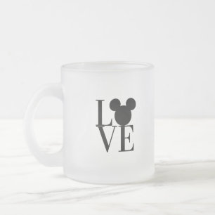 Liebe-Mickey, Liebe-Maus, lustiger Mickey  Mattglastasse