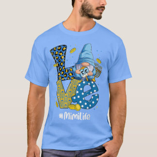 Liebe Mimi Life Leopard Gnome Happy Chanukah Gnome T-Shirt