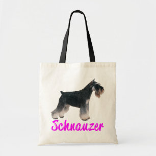 Liebe Miniatur Schnauzer Hund Welpenbeutel Tragetasche
