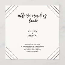 Liebe-minimales Schwarzweiss